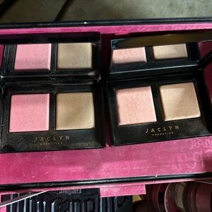 2 Jaclyn cosmetics makeup blush bronzer palettes
